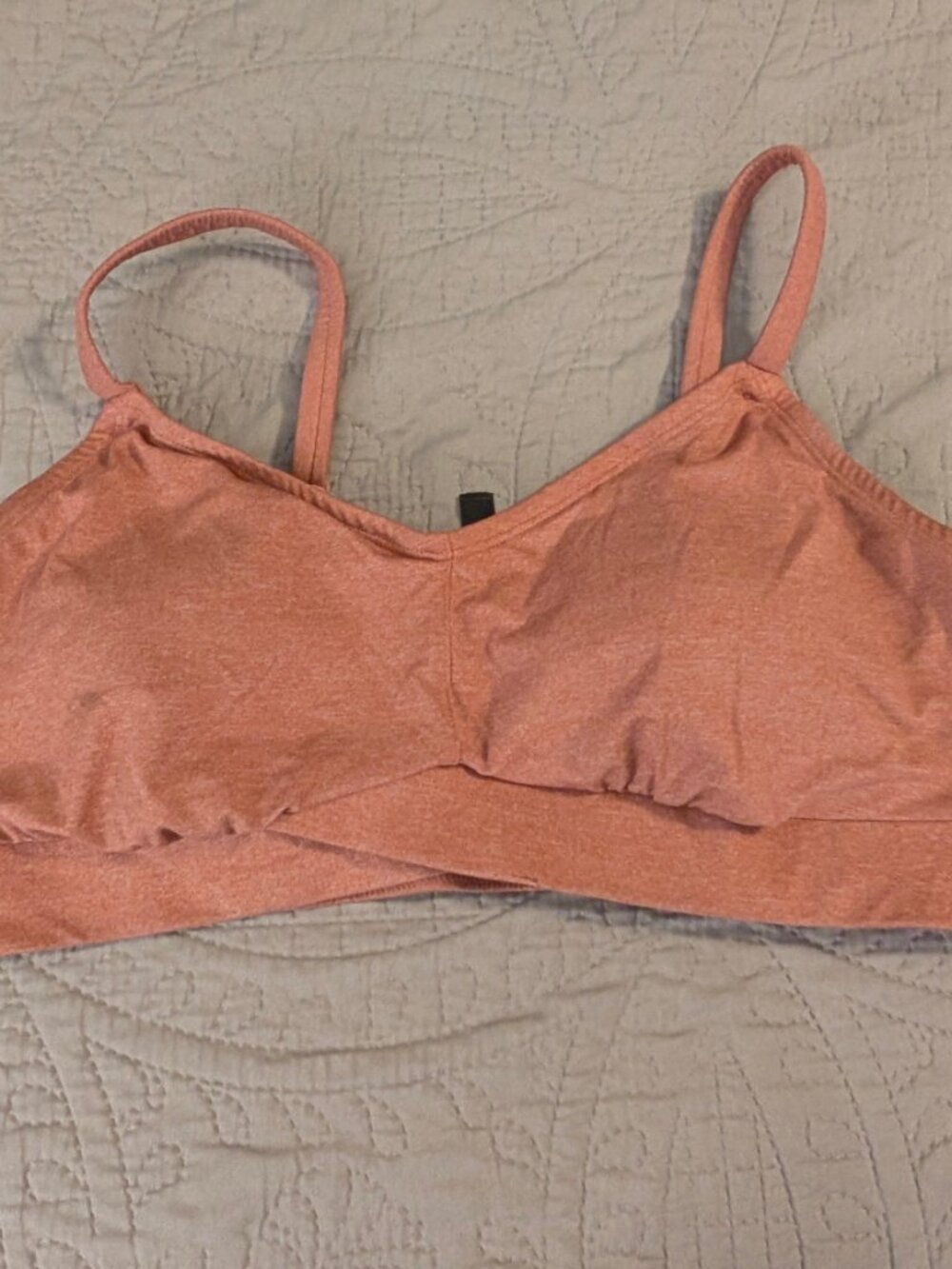 torrid cross front wireless bra size 0
